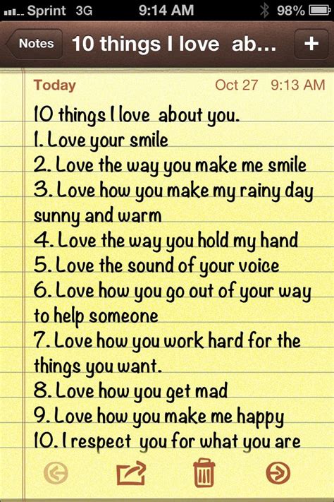 10 Things I Love About You T Ideas For Dad Pinterest