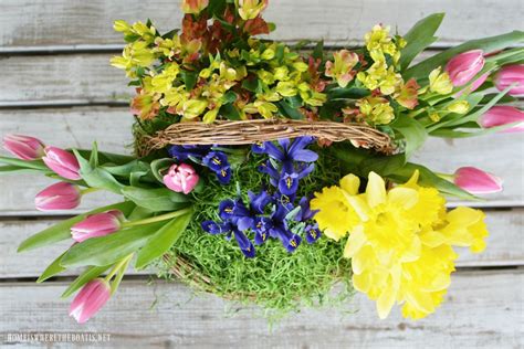 Create A Blooming Easter Basket Easter Baskets Easter Basket Diy