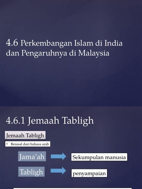 Malaysia adalah sebuah negara dengan beragam macam agama yang agama terbanyaknya adalah islam. 4.6 Perkembangan Islam Di India Dan Pengaruhnya Di Malaysia