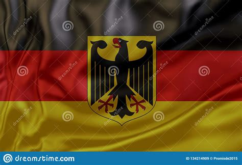 Flag Of Germany. Nationals Flags Of World Country Turning Stock ...