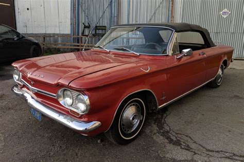 No Reserve 1964 Chevrolet Corvair Monza Convertible Project For Sale