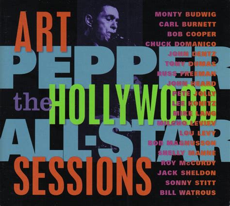 Art Pepper The Hollywood All Star Sessions 1979 82 5cds 2001