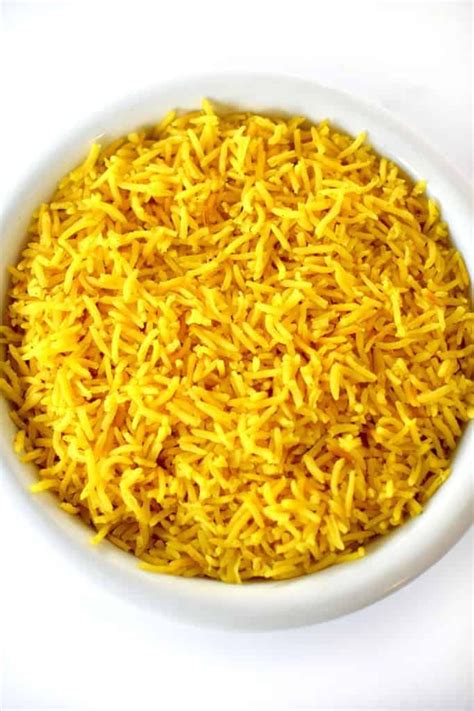 Lightly seasoned with garlic, cumin, and cilantro, vibrant turmeric yellow mediterranean rice is an easy 30 minute vegan side dish. Recipe Middle Eastern Rice Dish - Middle Eastern Rice and ...