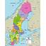 Large Political Map Of Sweden