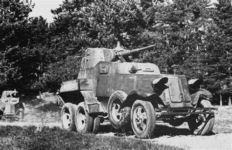 Ba 10m Soviet Medium Armored Car Ww Ii Бронеавтомобиль Танк