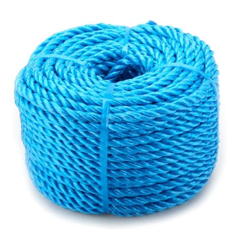 30m X 6mm Blue Polypropylene Rope Coil Fulham Timber And Building