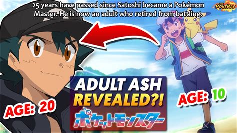 Adult Ash Finally Revealed Will Pokémon Journeys Reveal Ash Grows Up