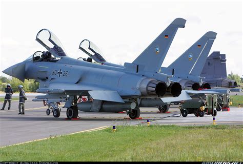 Eurofighter Ef 2000 Typhoon S Germany Air Force Aviation Photo
