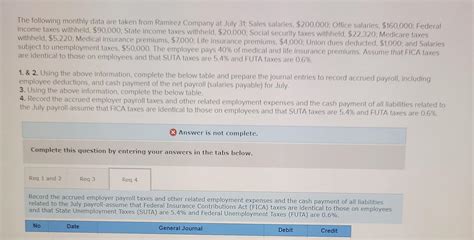Solved The following monthly data are taken from Ramirez | Chegg.com