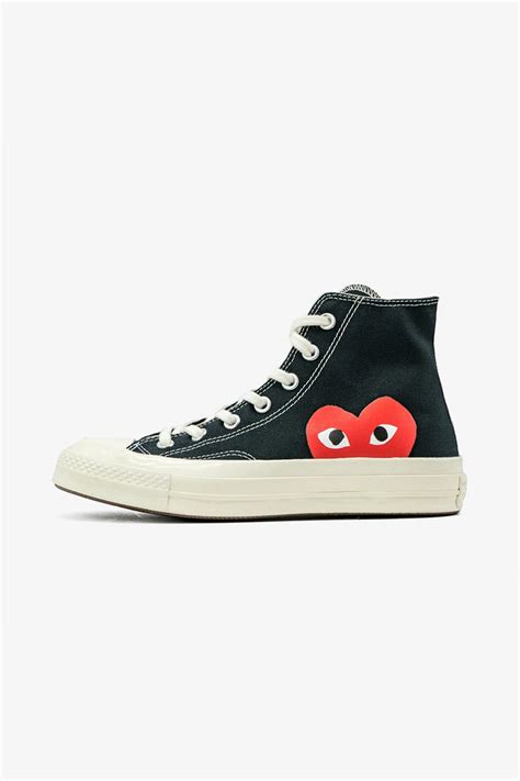 Comme Des Garcons Play Converse Chuck Taylor All Star 70 High Red