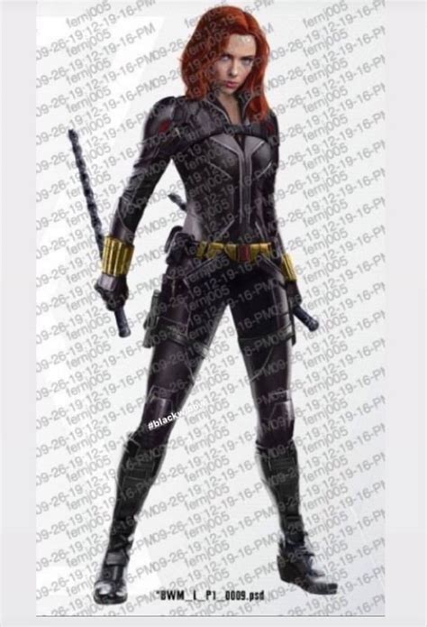 Leaked Black Widow Promo Art Offers New Look At Nats Suit