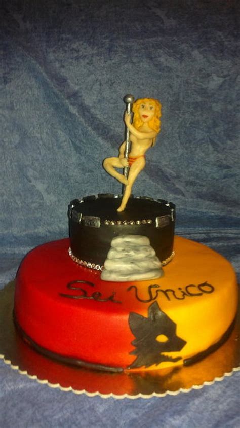 Cake With A Stripper Cake By Sugarblast Cakesdecor