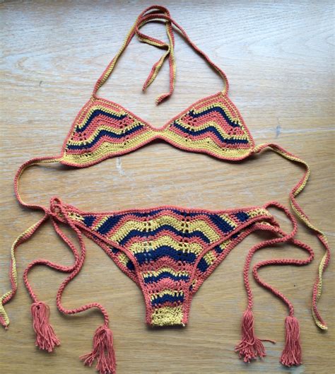 sensuales bikinis de crochet y ganchillo