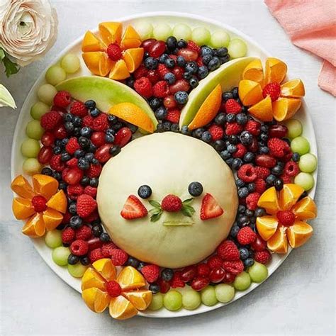 Fruity Cottontail Recipe Easter Fruit Tray Easter Fruit Easter