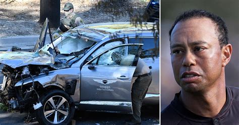 Tiger Woods Refuses To Speak About His February Car Crash