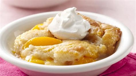 Classic Bisquick Peach Cobbler Recipe From Betty Crocker