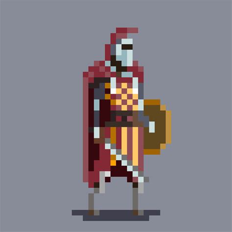 Knight Sprite By Warren Clark