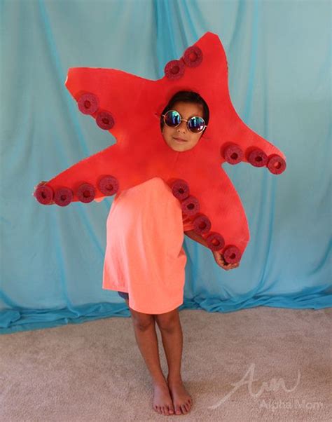 Kids Starfish Costume From The Diy Under The Sea Costume Series By