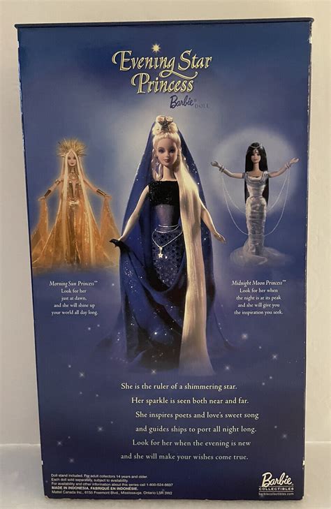mavin 2000 collector edition celestial collection evening star princess barbie