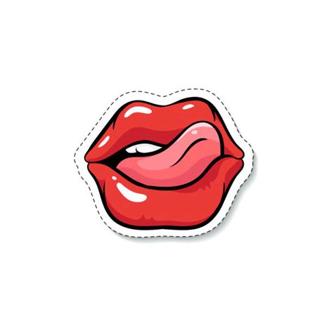 Girl Sticking Tongue Out Cartoon Illustrations Royalty Free Vector