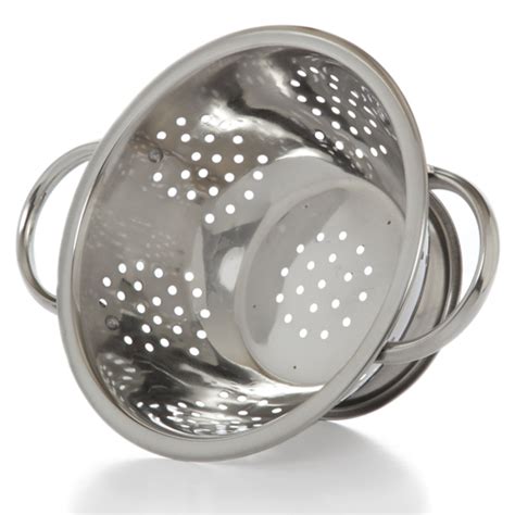 Maybe you would like to learn more about one of these? Small Stainless Steel Colander 6in The Lucky Clover ...