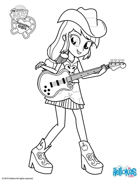 Applejack Coloring Pages