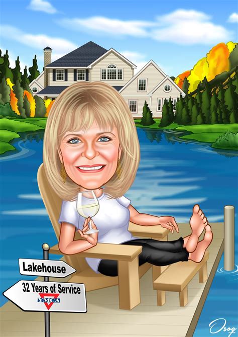 Woman Retirement Images Caricature Caricature From Photo Cartoon Pics