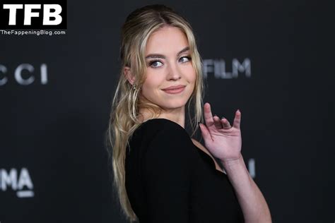 Sydney Sweeney Zeigt Ihre Sexy Titten Bei Der 10 Jährlichen Lacma Art