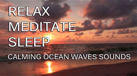 1080p Fullhd Ocean Wave Sounds W Ambiance For Relaxing Stress Relief Sleeping Meditation