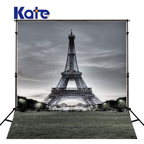 Kate Photography Backdrops 10x10ft Eiffel Tower Backdrop Scenery