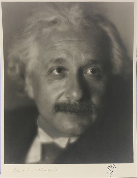 Photograph Signed Albert Einstein 1st Edition