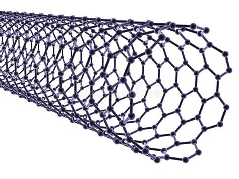 Carbon Nanotube Stock Illustration Illustration Of Cylinder 14746761