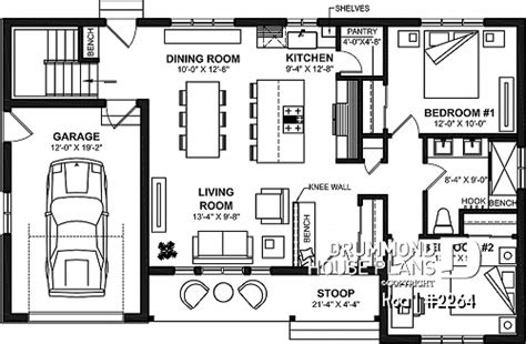 1000 Square Foot Ranch House Floor Plans