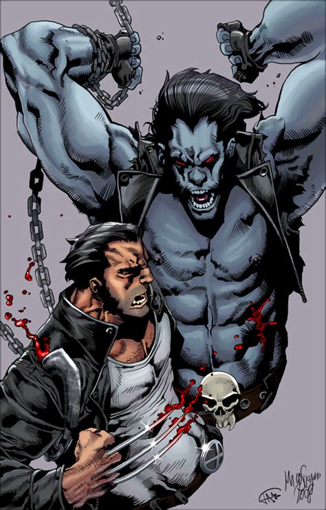 Wolverine Vs Lobo Cg By Jats On Deviantart