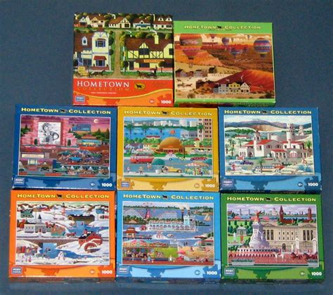 Get it as soon as tue, mar 2. SOLD Hometown Collection 1000 Piece Jigsaw Puzzle Lot of 9 ...