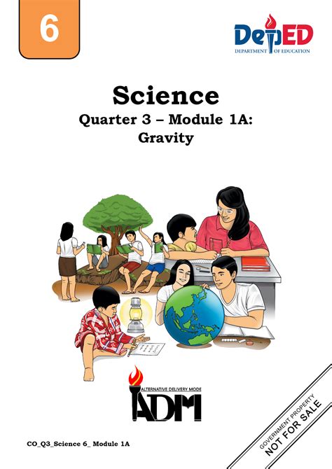 Sci6 Q3 Module 1a 6 Science Quarter 3 Module 1a Gravity Coq3