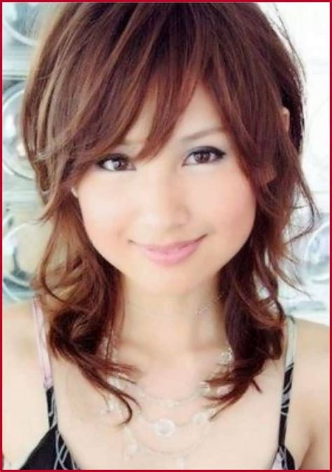 the greatest cute korean hairstyles for round faces wavy haircut