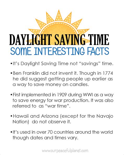A 2008 study from the u.s. When is Daylight Savings Time? Printable Reminders