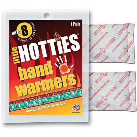 Little Hotties Hand Warmers Provides 8 Hours Of Heat 2 Per Package