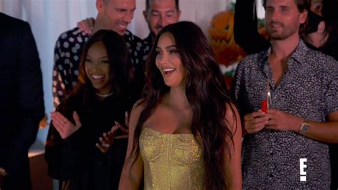 kim kardashian s sisters surprise her with 40th birthday bash complete with choreographed dance