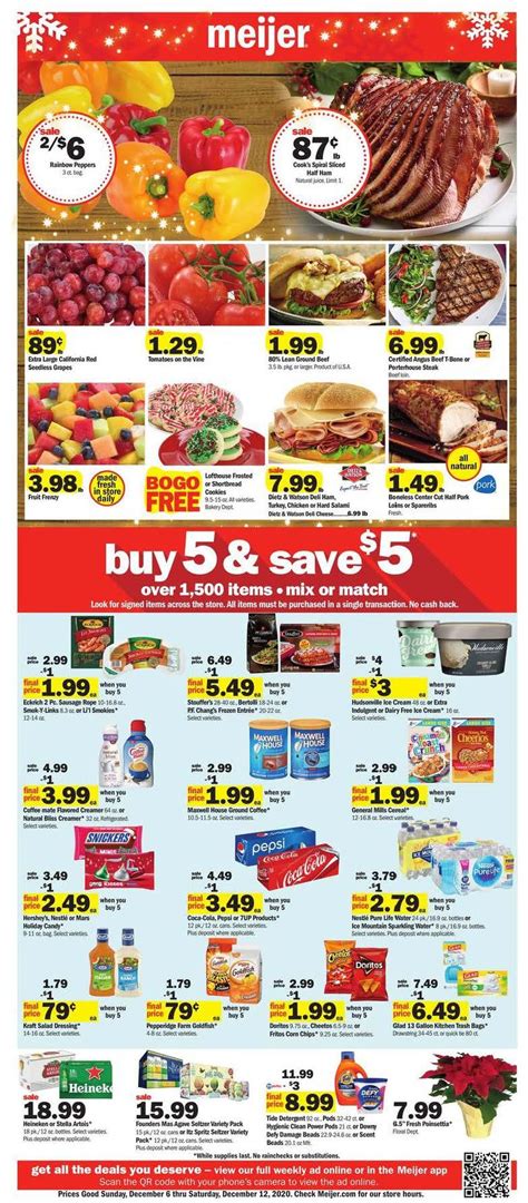 Pursuant to a license from mastercard international incorporated. Meijer Weekly Ad ⚡️ Preview 6 -12 Dec 2020