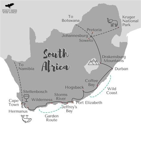 South Africa 3 Week Itinerary Postcards From A Wide World