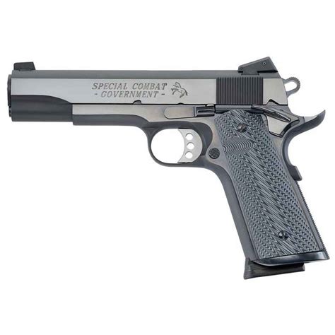 Colt Special Combat Government 45 Auto Acp 5in Blued Steel Pistol 8
