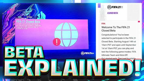 Ea sports has published another edition of the great fiifa series named as fifa 21. FIFA 21 BETA CODES EXPLAINED! - YouTube