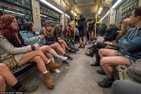 No Pants Subway Ride Day Has Travellers In Their Underwear In 60