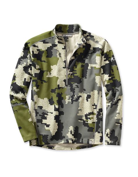 Reclaim summertime with the peloton bike. Peloton 200 Half-Zip Fleece - Fleece Hunting Jacket | KUIU