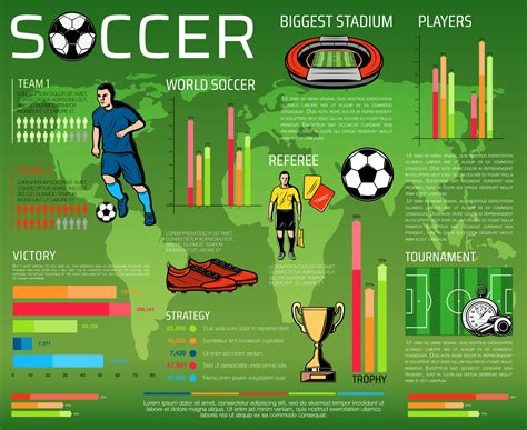 Soccer Or Football Sport Competition Infographic 13176950 Vector Art At
