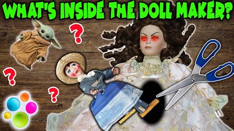 Whats Inside The Doll Maker Cutting Open Creepy Doll Youtube
