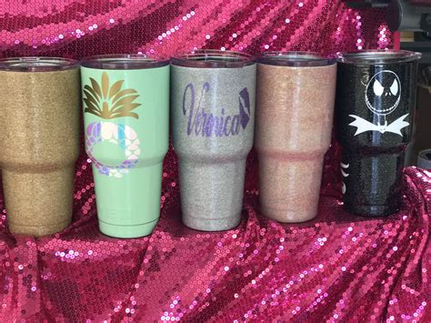 Pin By Blingnistas Bling Boutique On Glittered Tumblers By