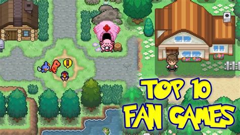 Top 10 Fan Games De Pokemon Completos En EspaÑol Android Y Pc Youtube